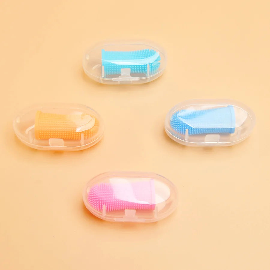 Pet Finger Toothbrush — Gentle Oral Care for Cats and Dogs