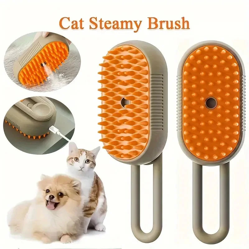 MagicClean — 2-in-1 Spray & Grooming Brush for Pets