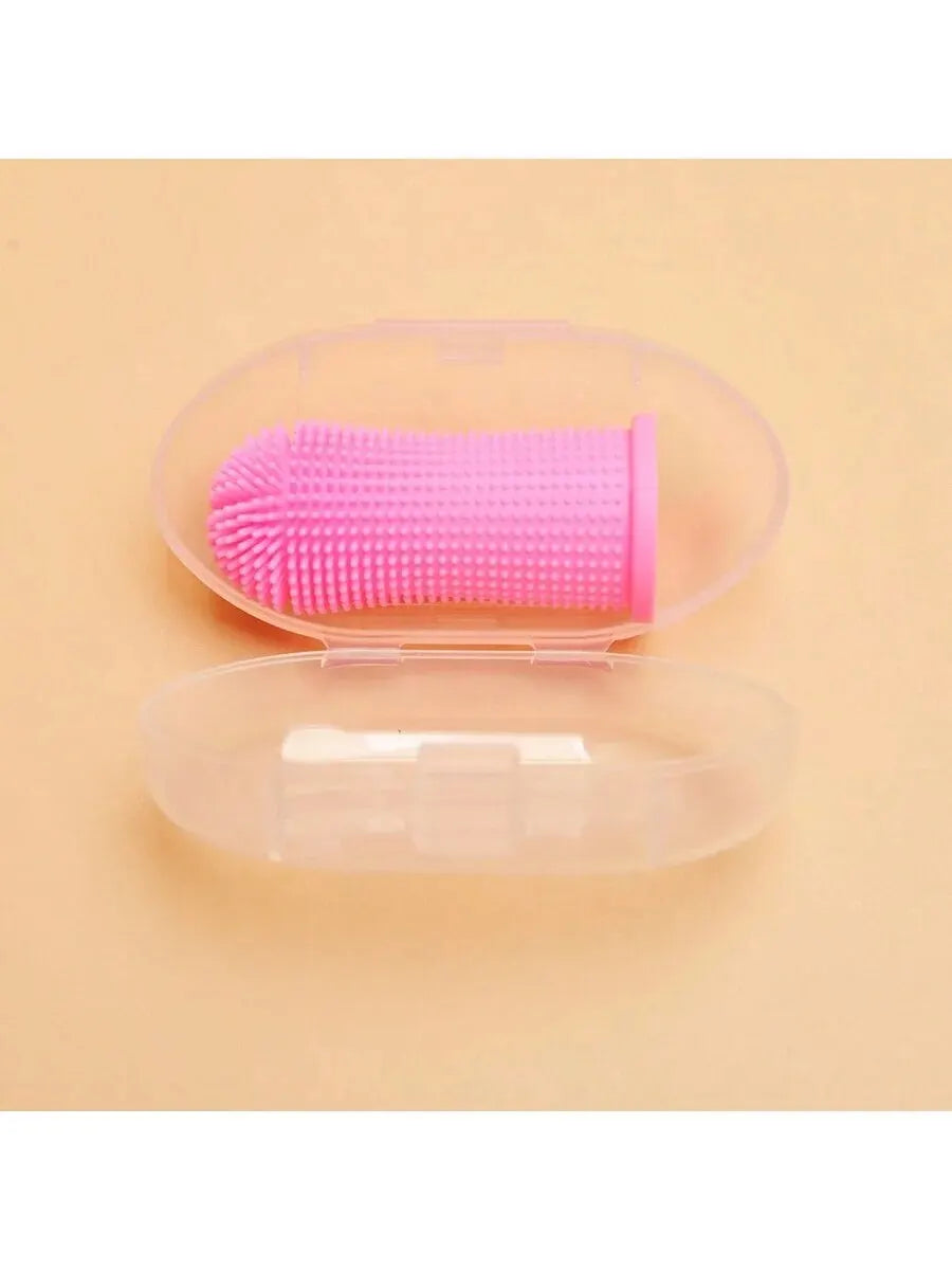 Pet Finger Toothbrush — Gentle Oral Care for Cats and Dogs