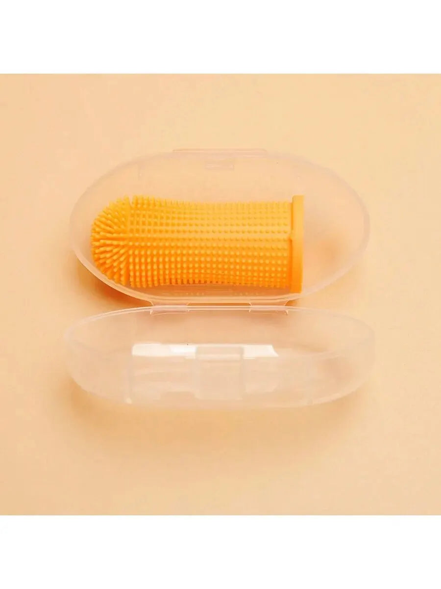 Pet Finger Toothbrush — Gentle Oral Care for Cats and Dogs