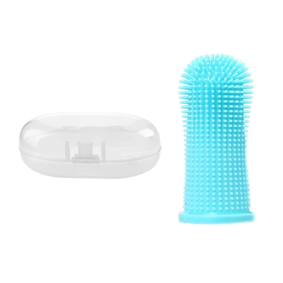 Pet Finger Toothbrush — Gentle Oral Care for Cats and Dogs