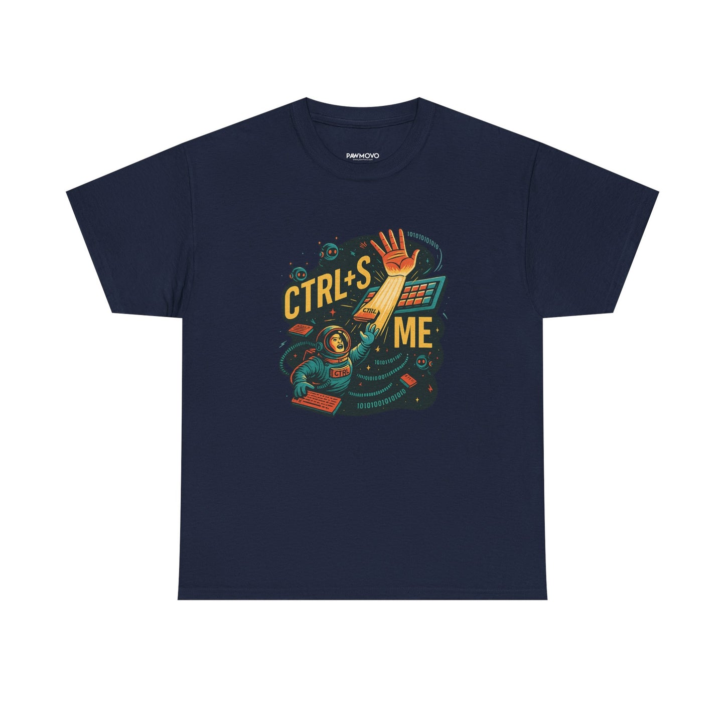CATCHY CODING TEE WITH CTRL+S ME DESIGN