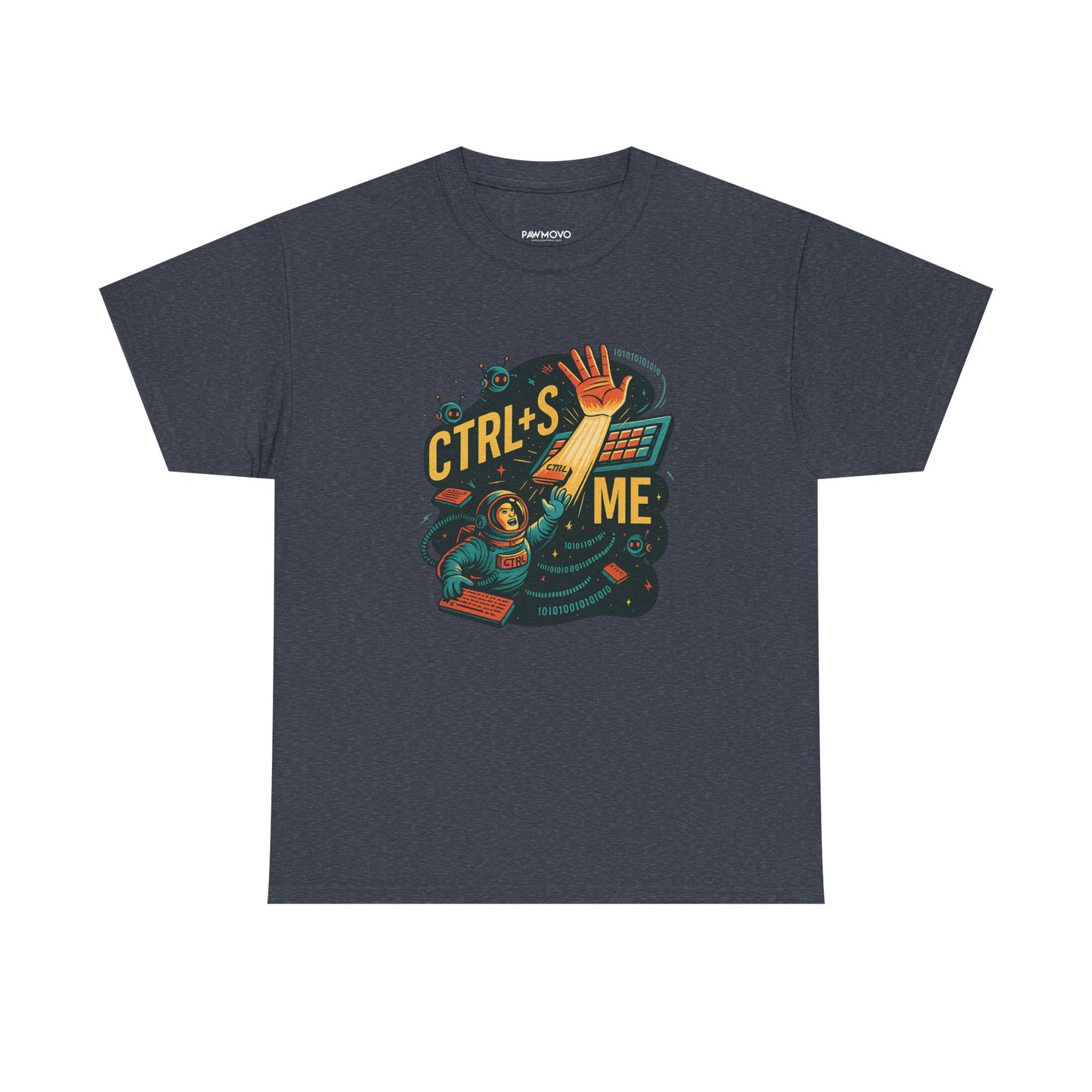 CATCHY CODING TEE WITH CTRL+S ME DESIGN