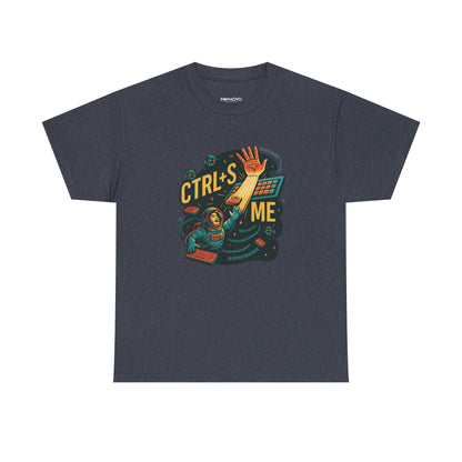 CATCHY CODING TEE WITH CTRL+S ME DESIGN
