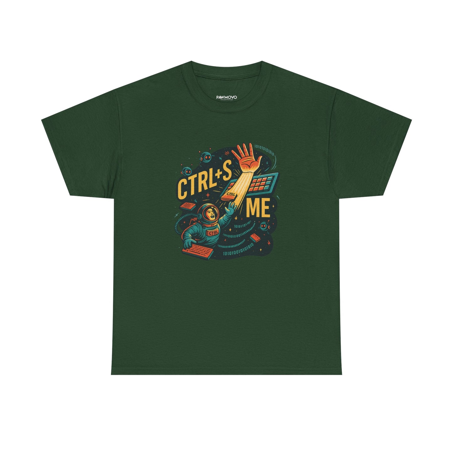 CATCHY CODING TEE WITH CTRL+S ME DESIGN