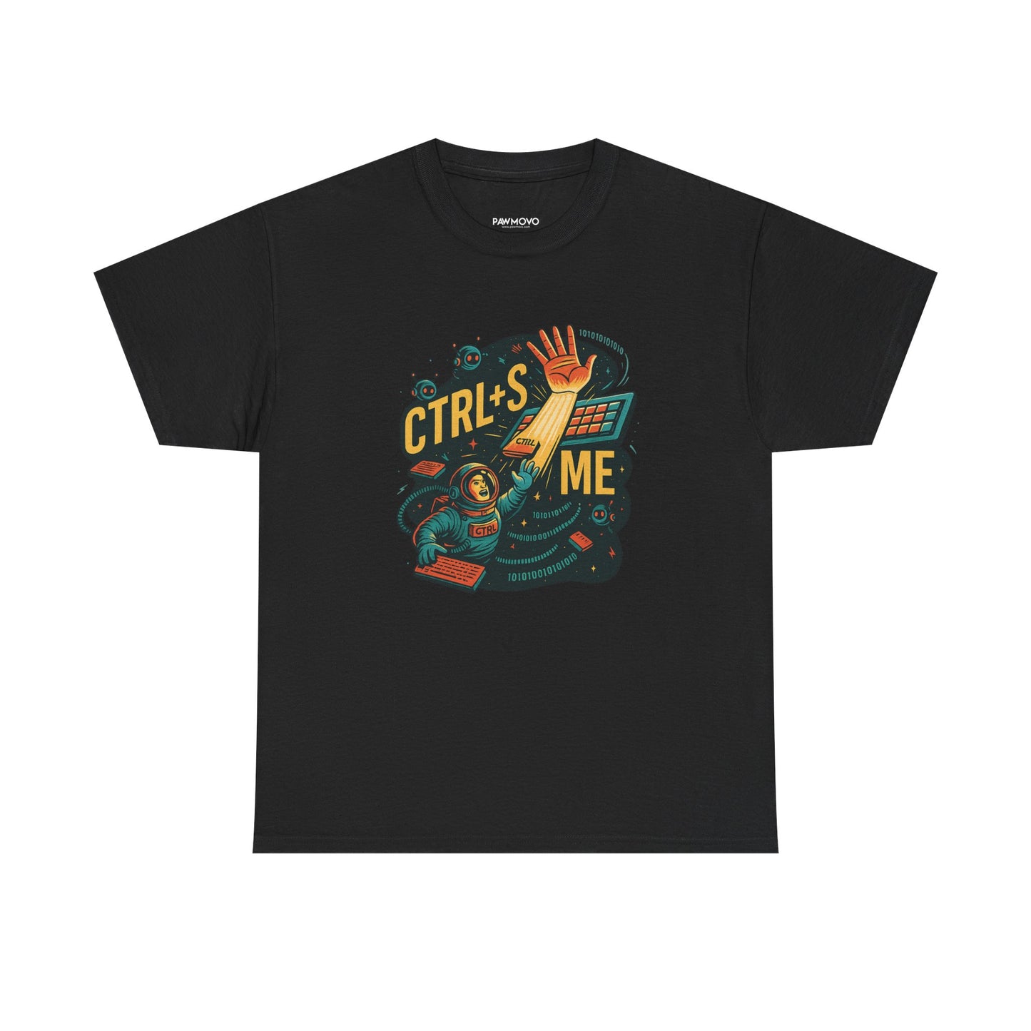 CATCHY CODING TEE WITH CTRL+S ME DESIGN