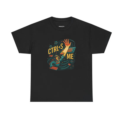 CATCHY CODING TEE WITH CTRL+S ME DESIGN