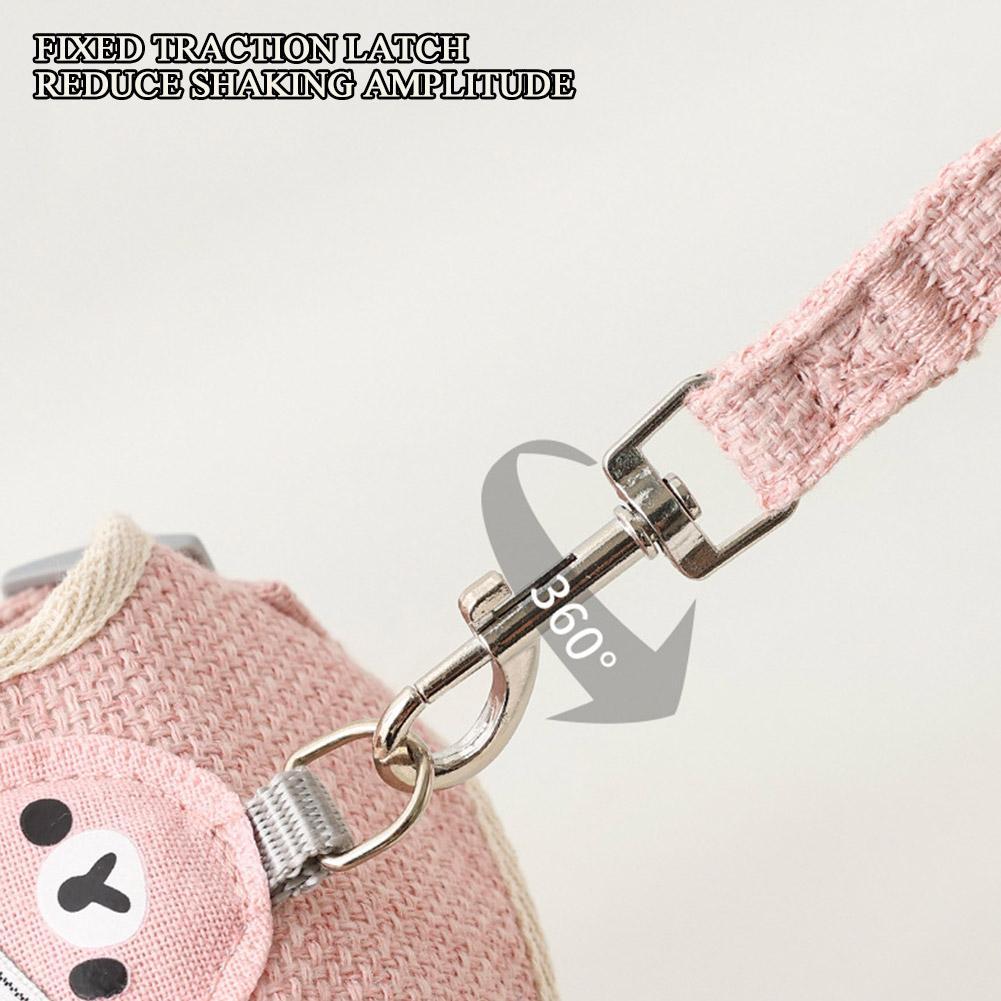 Soft Nylon Pet Vest Harness & Leash Set for Small Pets