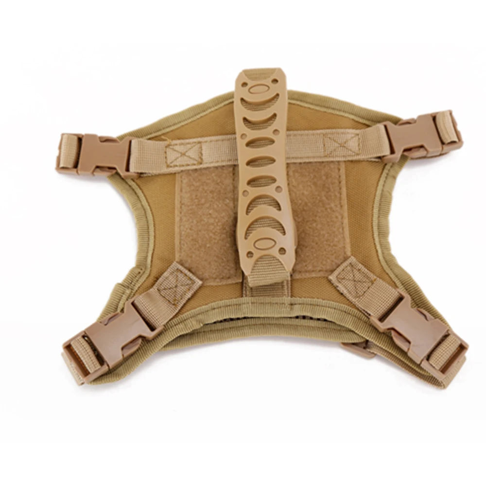 Tactical Cat & Small Dog Harness — Escape-Proof, Adjustable, and Breathable