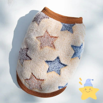 Cozy Winter Flannel Vest for Small Dogs & Cats – Soft, Stylish & Warm