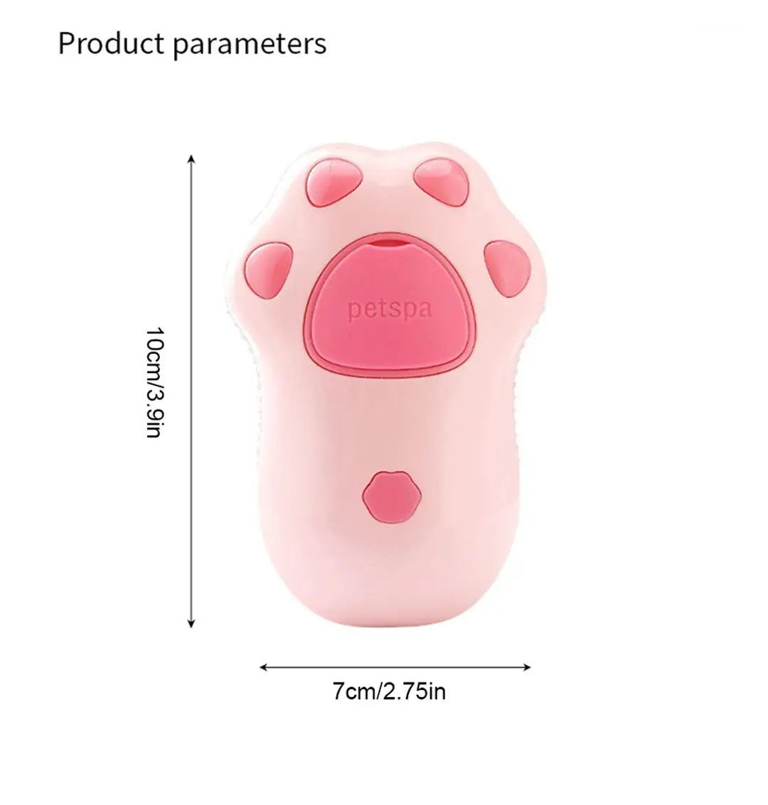 3-in-1 Electric Spray & Steam Grooming Brush for Cats & Dogs