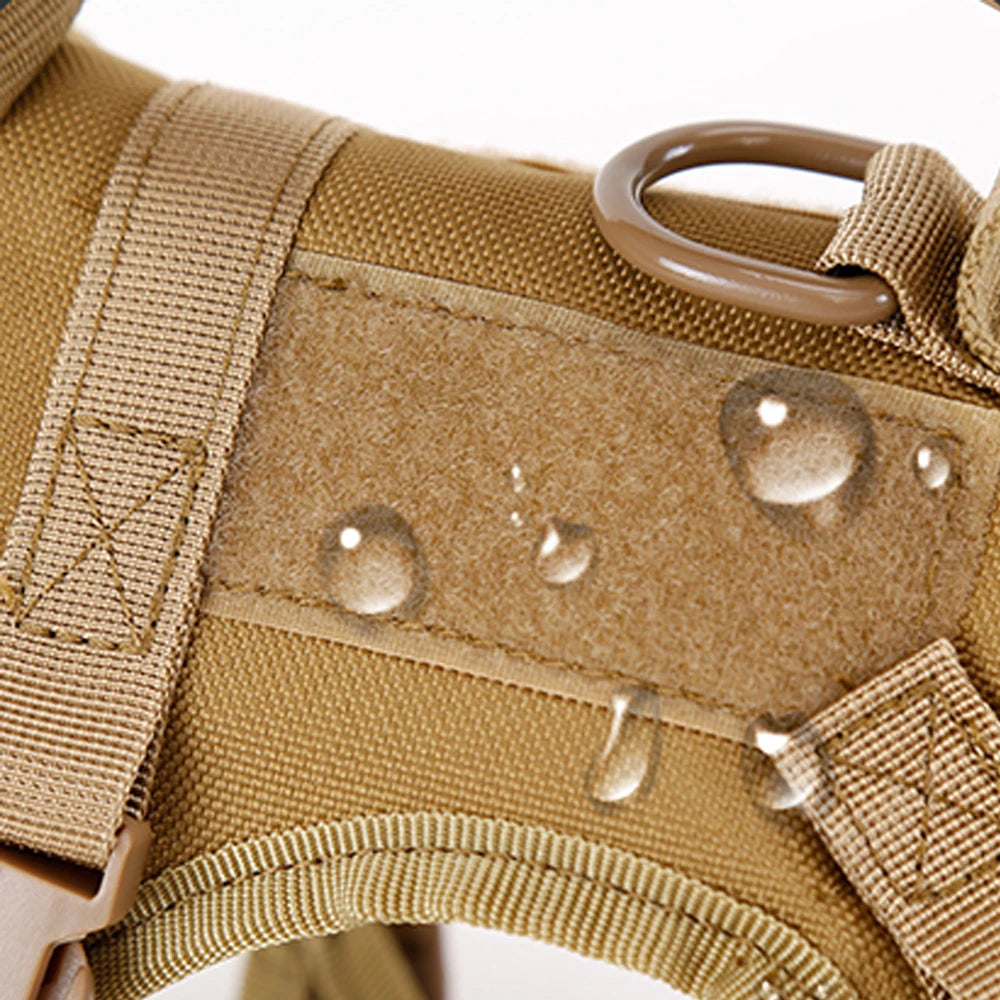 Tactical Cat & Small Dog Harness — Escape-Proof, Adjustable, and Breathable