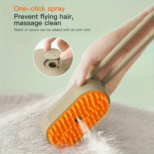 MagicClean — 2-in-1 Spray & Grooming Brush for Pets